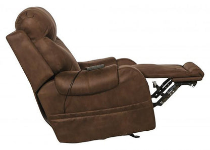 Catnapper - Recharger Power Headrest Power Rocker Recliner w/CR3 Heat/Massage/Lumbar in Chocolate - 64102-2/1428-79 veiw 6