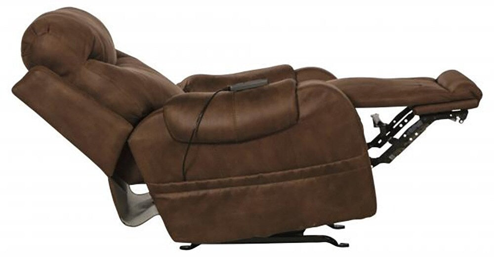 Catnapper - Recharger Power Headrest Power Rocker Recliner w/CR3 Heat/Massage/Lumbar in Chocolate - 64102-2/1428-79 veiw 7