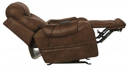 Catnapper - Recharger Power Headrest Power Rocker Recliner w/CR3 Heat/Massage/Lumbar in Chocolate - 64102-2/1428-79 veiw 7