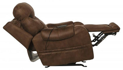 Catnapper - Recharger Power Headrest Power Rocker Recliner w/CR3 Heat/Massage/Lumbar in Chocolate - 64102-2/1428-79 veiw 8