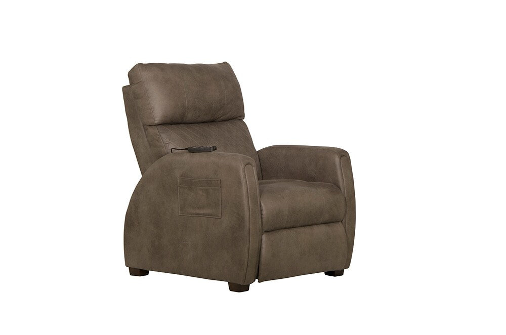 Catnapper - Relaxer Power Headrest Power Lay Flat Recliner w/CR3 Heat/Massage/Lumbar/Zero Gravity in Taupe - 764106-7/1276-19/1417-19 view 1