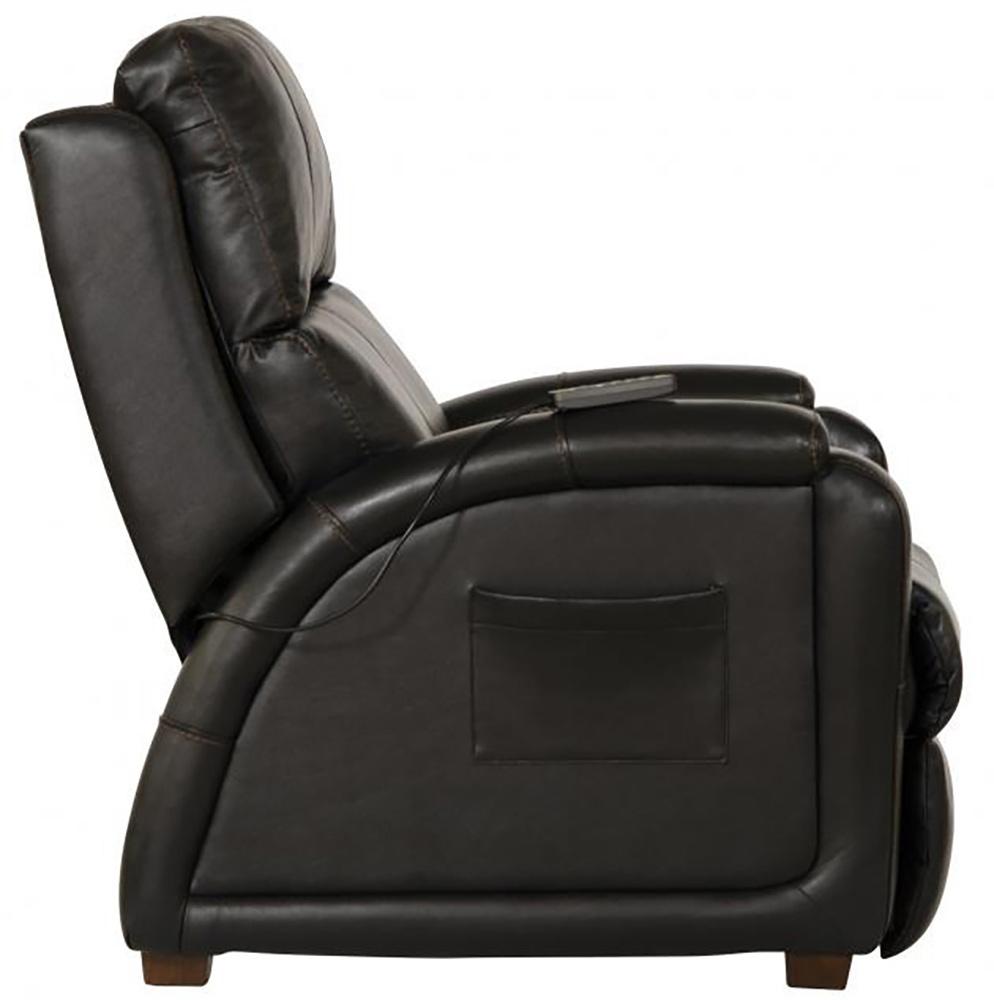 Catnapper - Reliever Power Headrest Power Lay Flat Recliner w/CR3 Heat/Massage/Lumbar/Zero Gravity in Black - 764795-7/1273-88/3073-88 veiw 5
