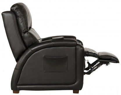 Catnapper - Reliever Power Headrest Power Lay Flat Recliner w/CR3 Heat/Massage/Lumbar/Zero Gravity in Black - 764795-7/1273-88/3073-88 veiw 6