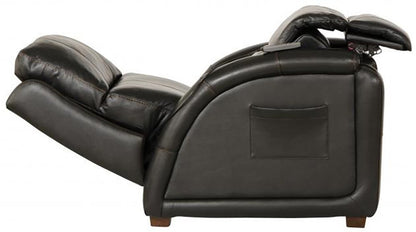 Catnapper - Reliever Power Headrest Power Lay Flat Recliner w/CR3 Heat/Massage/Lumbar/Zero Gravity in Black - 764795-7/1273-88/3073-88 veiw 8