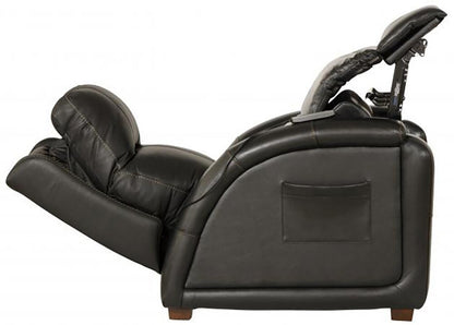Catnapper - Reliever Power Headrest Power Lay Flat Recliner w/CR3 Heat/Massage/Lumbar/Zero Gravity in Black - 764795-7/1273-88/3073-88 veiw 10