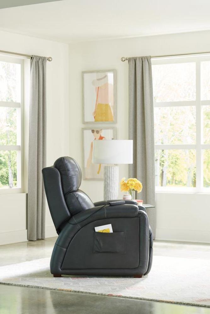 Catnapper - Reliever Power Headrest Power Lay Flat Recliner w/CR3 Heat/Massage/Lumbar/Zero Gravity in Gunmetal - 764795-7/1273-58/3073-58 veiw 6