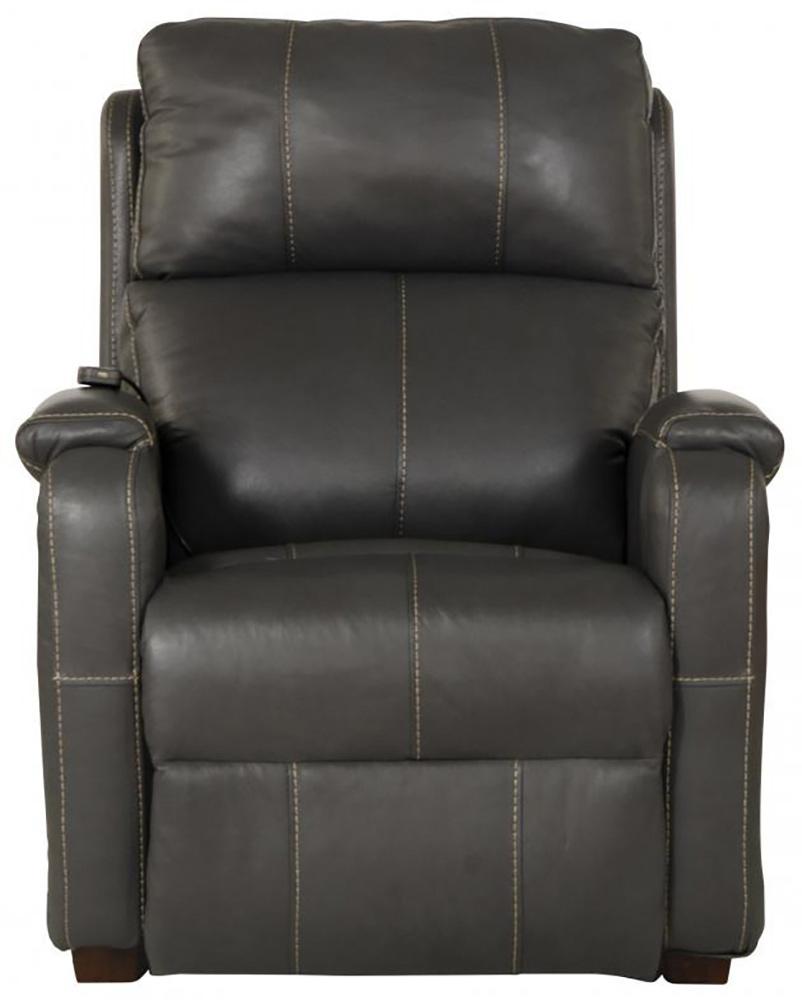 Catnapper - Reliever Power Headrest Power Lay Flat Recliner w/CR3 Heat/Massage/Lumbar/Zero Gravity in Gunmetal - 764795-7/1273-58/3073-58 veiw 7