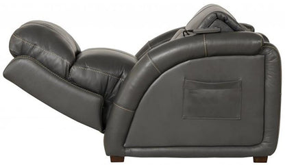 Catnapper - Reliever Power Headrest Power Lay Flat Recliner w/CR3 Heat/Massage/Lumbar/Zero Gravity in Gunmetal - 764795-7/1273-58/3073-58 veiw 10