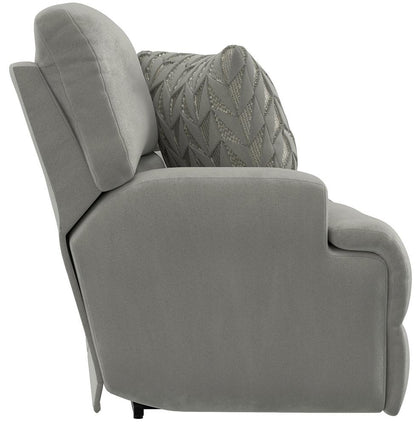 Catnapper - Renaldo Power Lay Flat Recl Console Loveseat w/Zero Gravity in Stone/Stone - 61289181628237128 veiw 4