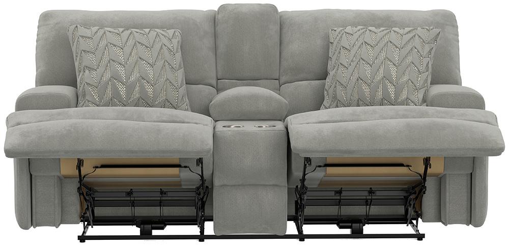 Catnapper - Renaldo Power Lay Flat Recl Console Loveseat w/Zero Gravity in Stone/Stone - 61289181628237128 veiw 13