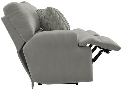 Catnapper - Renaldo Power Lay Flat Recl Console Loveseat w/Zero Gravity in Stone/Stone - 61289181628237128 veiw 14