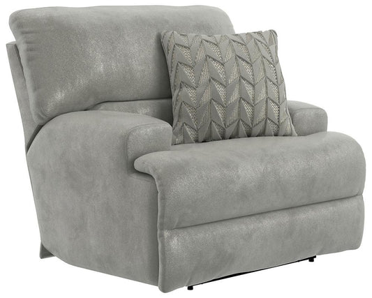 Catnapper - Renaldo Power Lay Flat Recliner w/Zero Gravity in Stone/Stone - 61280-7/1816-28/2371-28 view 1