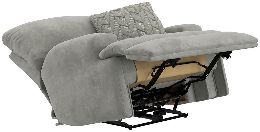 Catnapper - Renaldo Power Lay Flat Recliner w/Zero Gravity in Stone/Stone - 612807181628237128 veiw 6