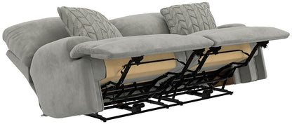 Catnapper - Renaldo Power Lay Flat Reclining Sofa w/Zero Gravity in Stone/Stone - 61281181628237128 veiw 6