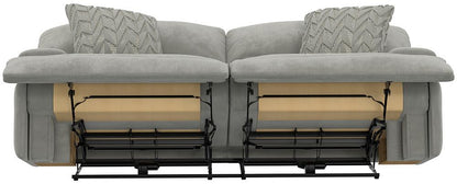 Catnapper - Renaldo Power Lay Flat Reclining Sofa w/Zero Gravity in Stone/Stone - 61281181628237128 veiw 8