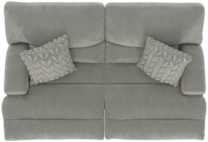Catnapper - Renaldo Power Lay Flat Reclining Sofa w/Zero Gravity in Stone/Stone - 61281181628237128 veiw 11