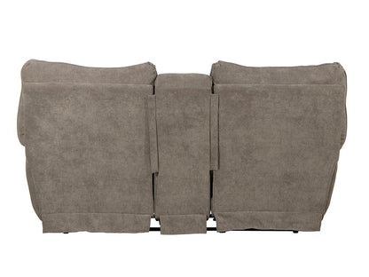 Catnapper - Sadler Lay Flat Reclining Console Loveseat in Mica/Charcoal - 2419187518215438 veiw 4