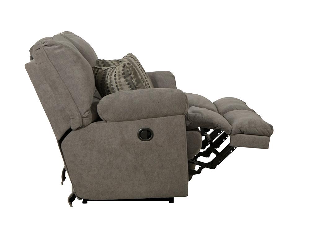 Catnapper - Sadler Lay Flat Reclining Console Loveseat in Mica/Charcoal - 2419187518215438 veiw 7