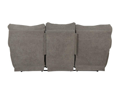 Catnapper - Sadler Lay Flat Reclining Sofa w/Drop Down Table in Mica/Charcoal - 2415187518215438 veiw 4