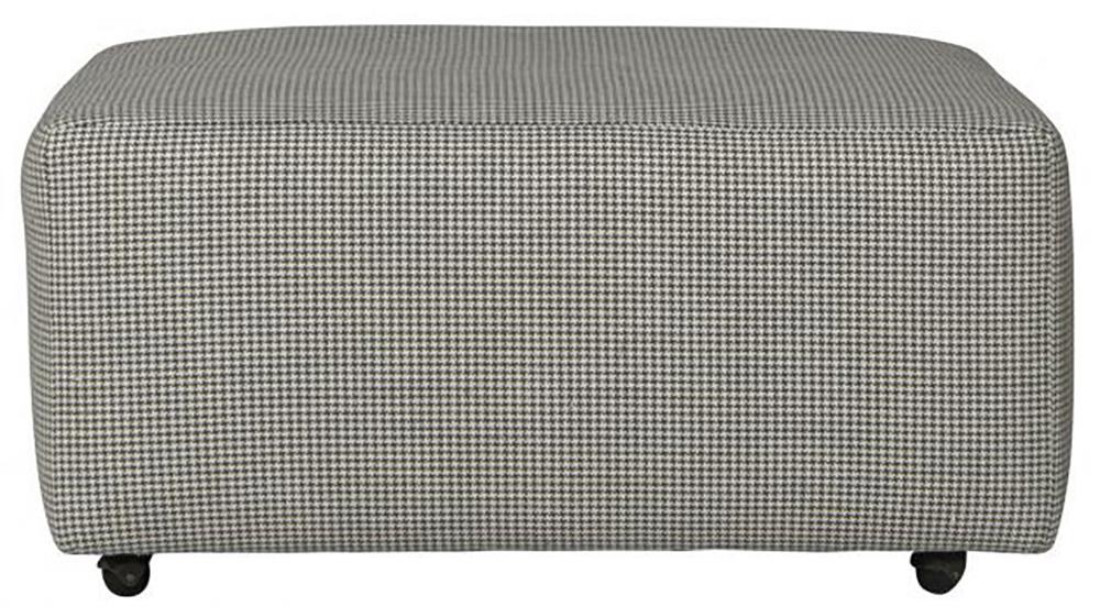 Catnapper - Searsport Castered Cocktail Ottoman in Charcoal - 180-12/2534-58 veiw 2