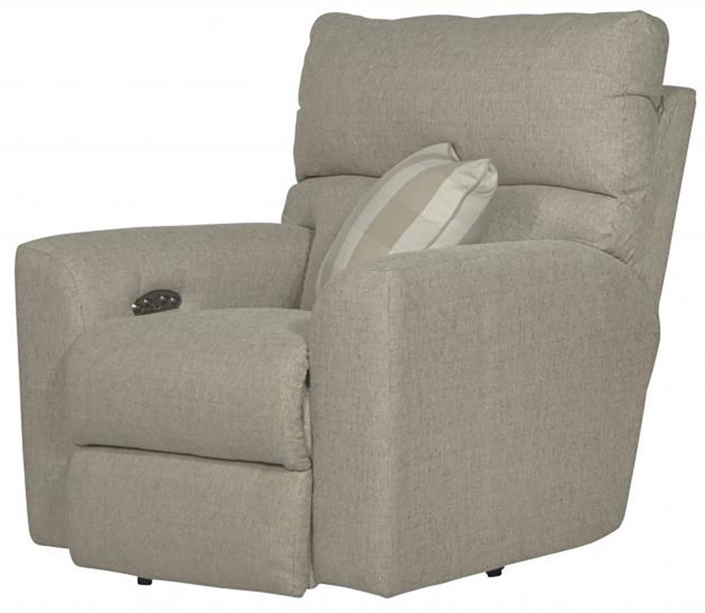 Catnapper - Searsport Power Headrest Recliner in Buff/Linen - 61800-7/1561-46/2533-16 veiw 3