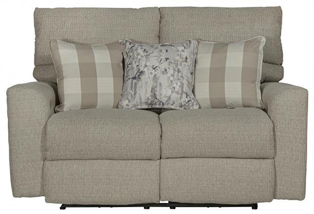 Catnapper - Searsport Power Headrest Reclining Loveseat in Buff/Linen - 61802/1561-46/2533-16 veiw 4