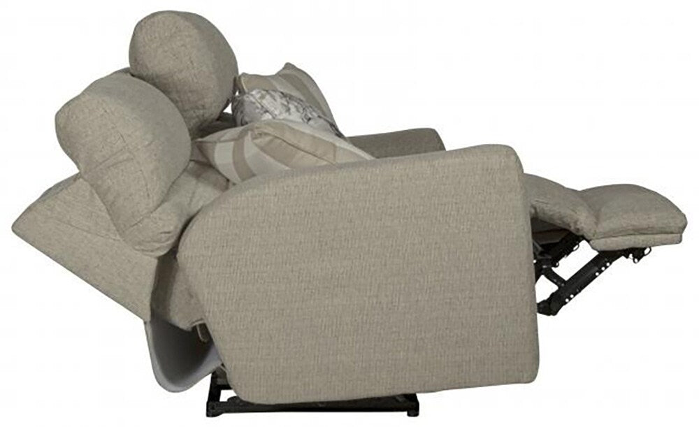 Catnapper - Searsport Power Headrest Reclining Loveseat in Buff/Linen - 61802/1561-46/2533-16 veiw 8