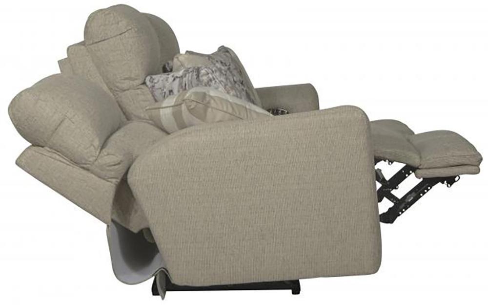 Catnapper - Searsport Power Headrest Reclining Sofa in Buff/Linen - 61801/1561-46/2533-16 veiw 7