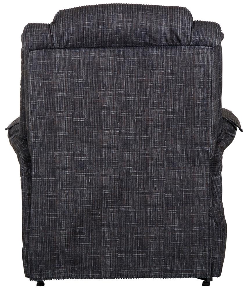 Catnapper - Soother Power Lift Full Lay-Out Chaise Recliner w/Heat & Massage in Smoke - 4825/2001-28 veiw 3