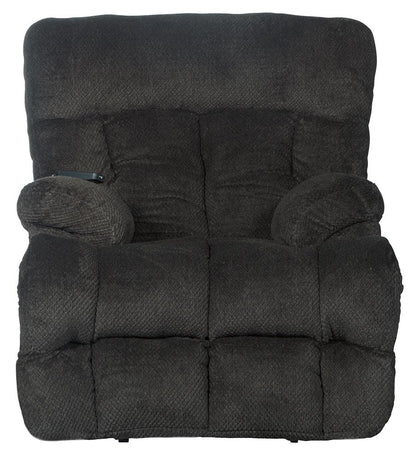Catnapper - Sterling Power Headrest w/Lumbar Power Lay Flat Recliner w/Dual Heat & Massage in Pewter - 764788-7/1804-68 veiw 5