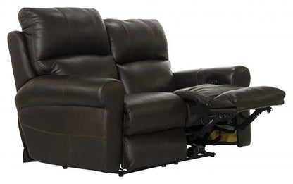 Catnapper - Torretta Power Lay Flat Reclining Loveseat in Chocolate - 64572/1273-89/3073-89 veiw 2