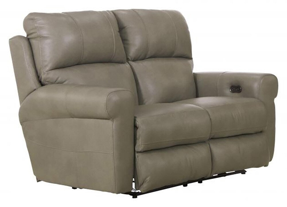 Catnapper - Torretta Power Lay Flat Reclining Loveseat in Putty - 64572/1273-56/3073-56 view 1