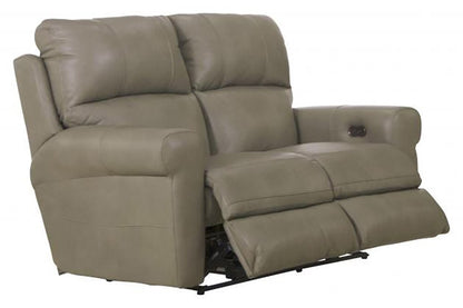 Catnapper - Torretta Power Lay Flat Reclining Loveseat in Putty - 64572/1273-56/3073-56 view 2