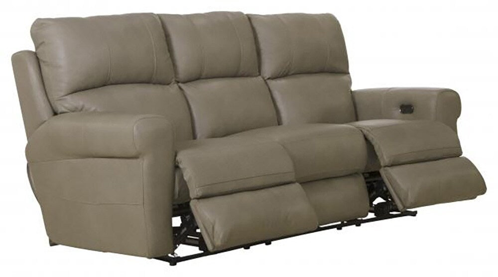 Catnapper - Torretta Power Lay Flat Reclining Sofa in Putty - 64571/1273-56/3073-56 view 2
