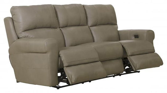 Catnapper - Torretta Power Lay Flat Reclining Sofa in Putty - 64571/1273-56/3073-56 view 2