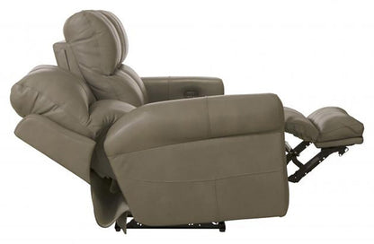 Catnapper - Torretta Power Lay Flat Reclining Sofa in Putty - 64571/1273-56/3073-56 veiw 4