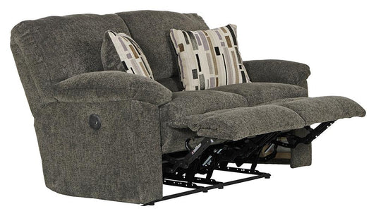 Catnapper - Tosh Power Reclining Loveseat in Pewter/Café - 61272140538250029 veiw 2