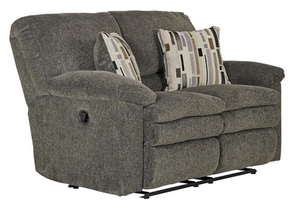 Catnapper - Tosh Reclining Loveseat in Pewter/Café - 1272140538250029 veiw 1