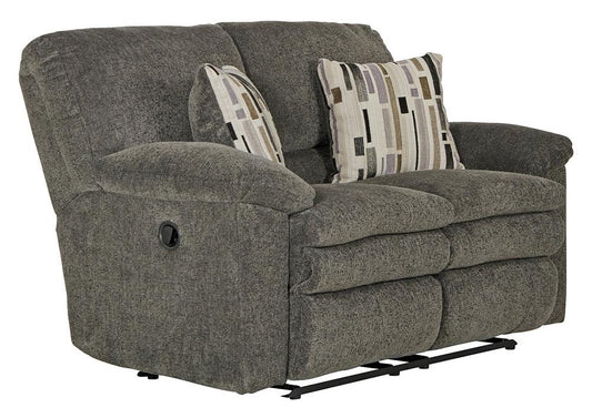 Catnapper - Tosh Reclining Loveseat in Pewter/Café - 1272140538250029 veiw 1