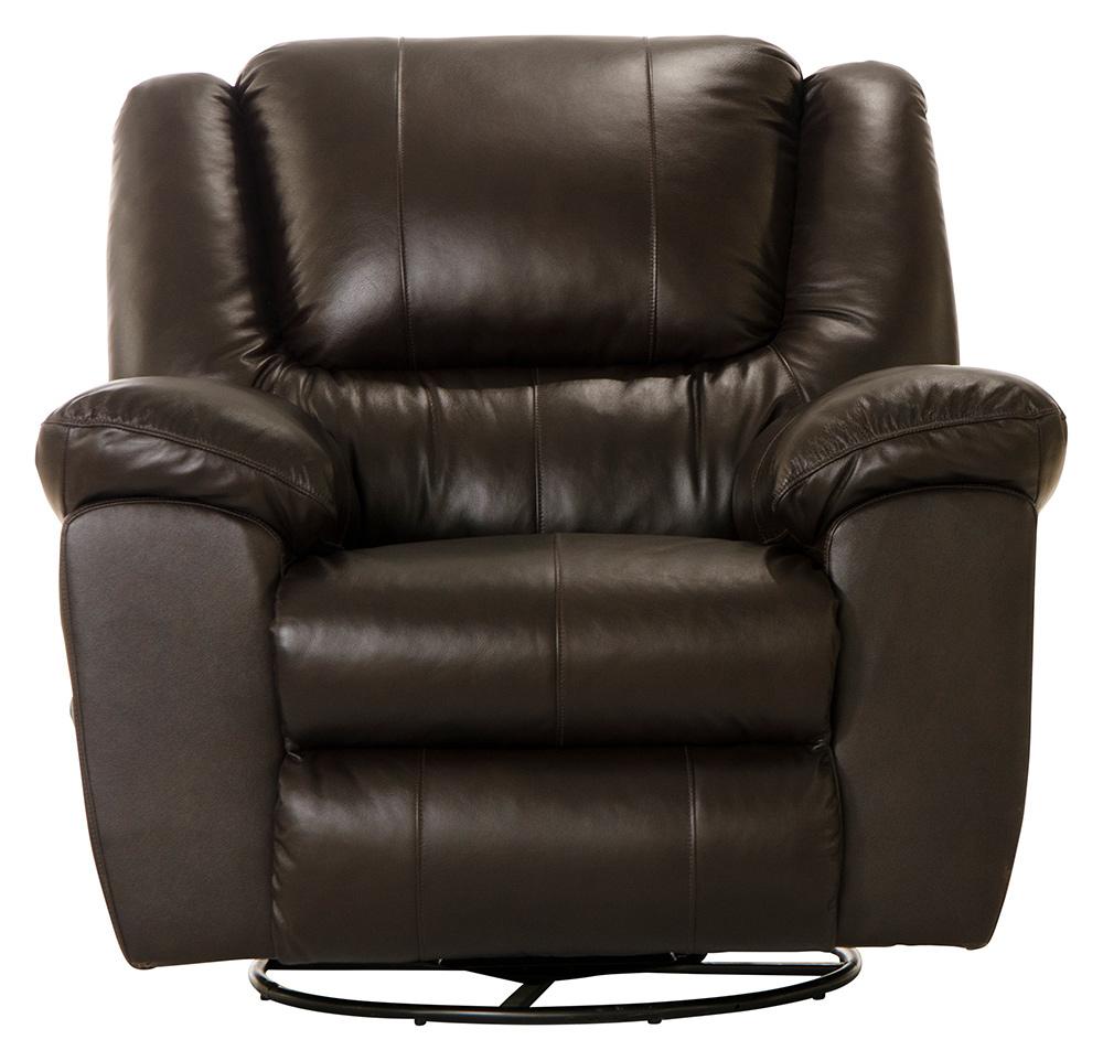 Catnapper - Transformer II Chaise Swivel Glider Recliner in Chocolate - 49105128429308429 veiw 4