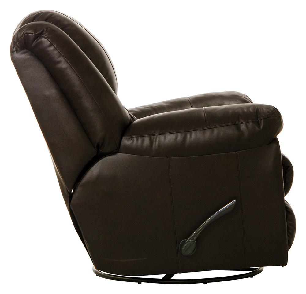 Catnapper - Transformer II Chaise Swivel Glider Recliner in Chocolate - 49105128429308429 veiw 5