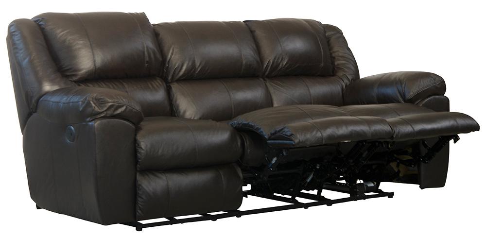 Catnapper - Transformer II Power Ultimate Sofa w/3 Recliners & Drop Down Table in Chocolate - 649145128429308429 veiw 3