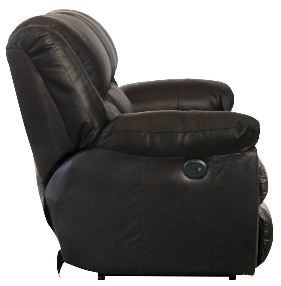 Catnapper - Transformer II Power Ultimate Sofa w/3 Recliners & Drop Down Table in Chocolate - 649145128429308429 veiw 7