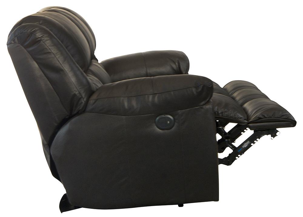 Catnapper - Transformer II Power Ultimate Sofa w/3 Recliners & Drop Down Table in Chocolate - 649145128429308429 veiw 8