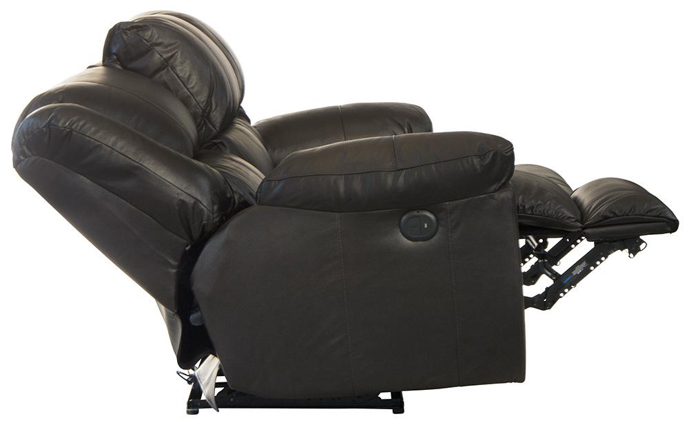 Catnapper - Transformer II Power Ultimate Sofa w/3 Recliners & Drop Down Table in Chocolate - 649145128429308429 veiw 9