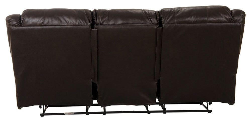 Catnapper - Transformer II Ultimate Sofa w/3 Recliners & Drop Down Table in Chocolate - 49145128429308429 veiw 5