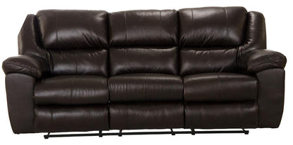 Catnapper - Transformer II Ultimate Sofa w/3 Recliners & Drop Down Table in Chocolate - 49145128429308429 veiw 6