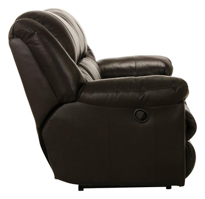 Catnapper - Transformer II Ultimate Sofa w/3 Recliners & Drop Down Table in Chocolate - 49145128429308429 veiw 7