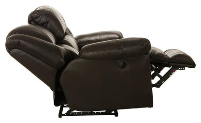 Catnapper - Transformer II Ultimate Sofa w/3 Recliners & Drop Down Table in Chocolate - 49145128429308429 veiw 8