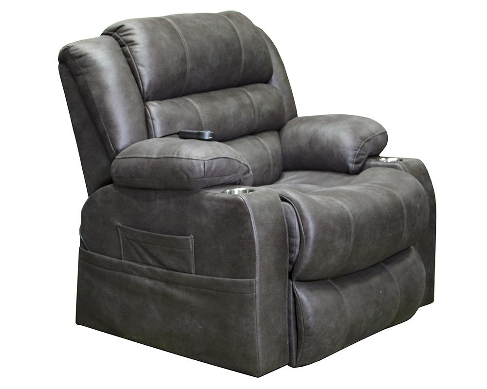 Catnapper - Tucker Power Lift Recliner w/Heat & Massage in Steel - 4816117618127618 veiw 1